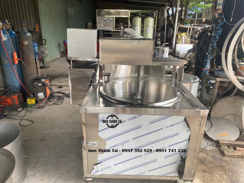 Máy chiên thực phẩm cánh đảo tự động 12